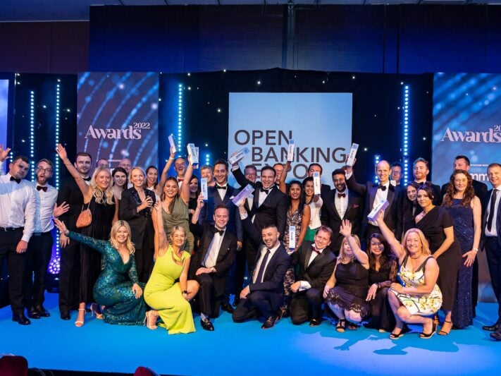 Open Banking Expo Awards 2022 Gallery - All winners on stage